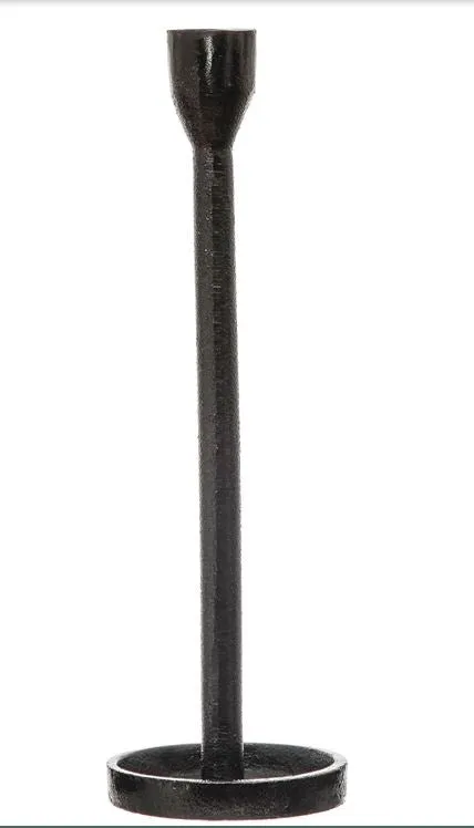 12 1/4" Cast Iron Taper Holder