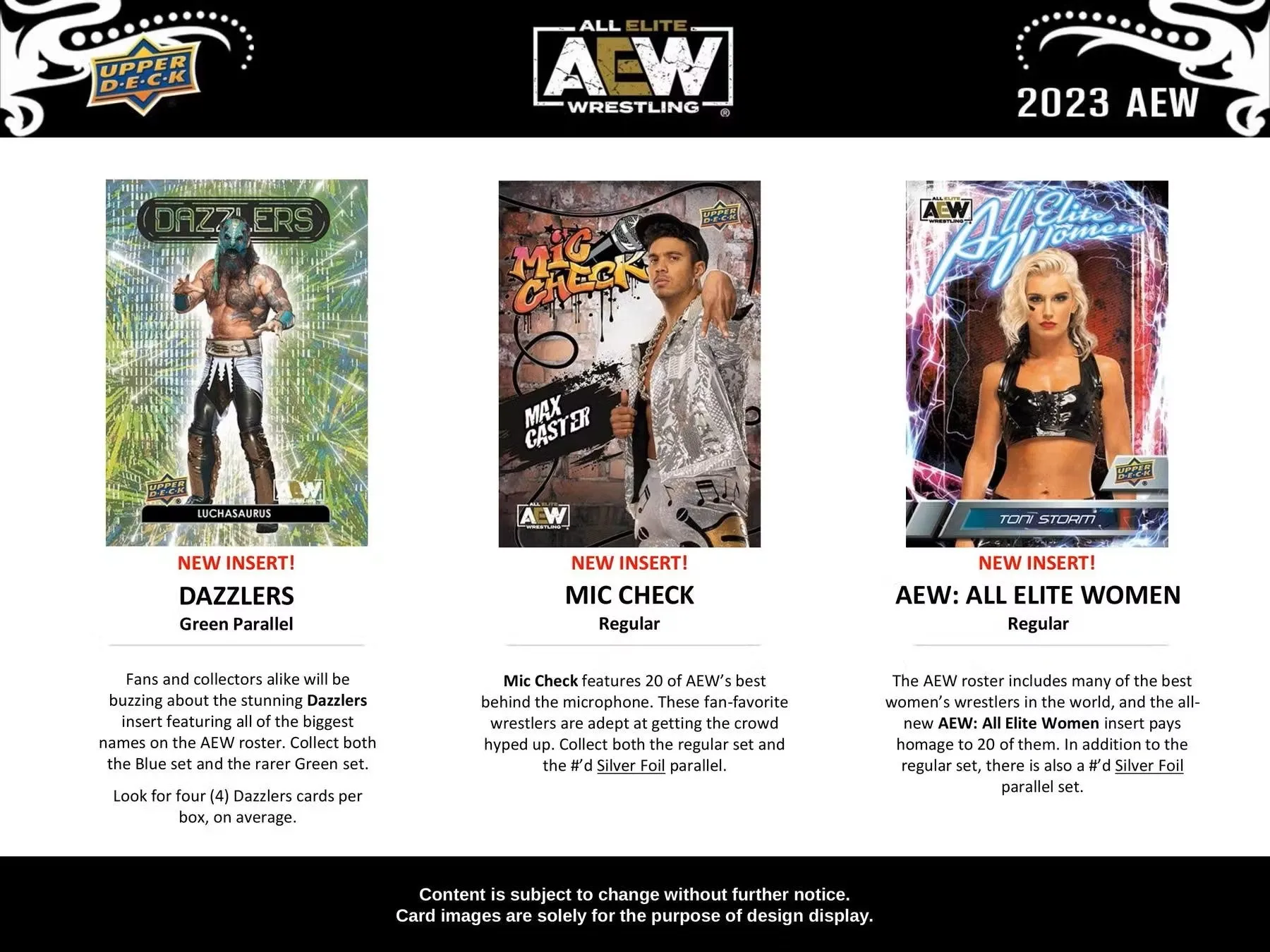 2023 Upper Deck All Elite Wrestling AEW Hobby Box