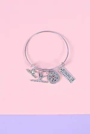 3 Charm Gymnastics Bracelet