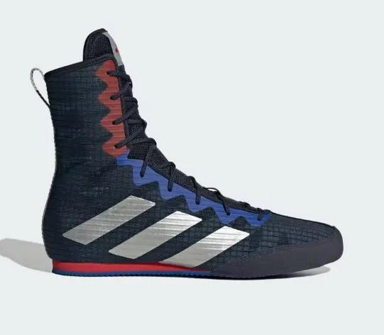 Adidas Box Hog 4 Boxing Boots - NAVY/RED/BLUE