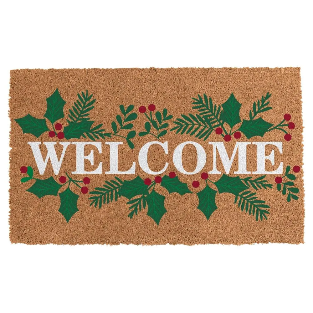 Amscan Holiday Doormat - Welcome Holly (Í)