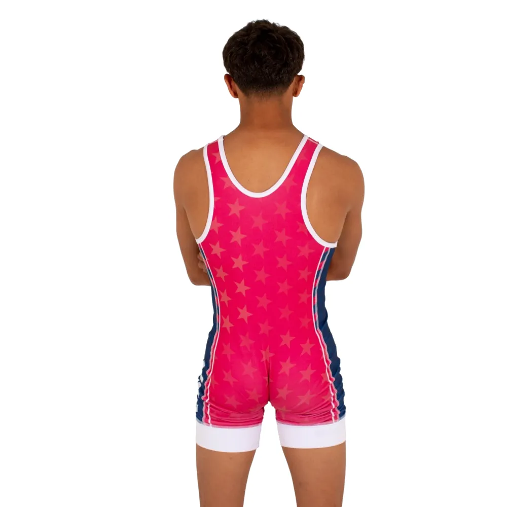 Approved Freestyle & Greco Nationals Fully Sublimated Wrestling Singlet