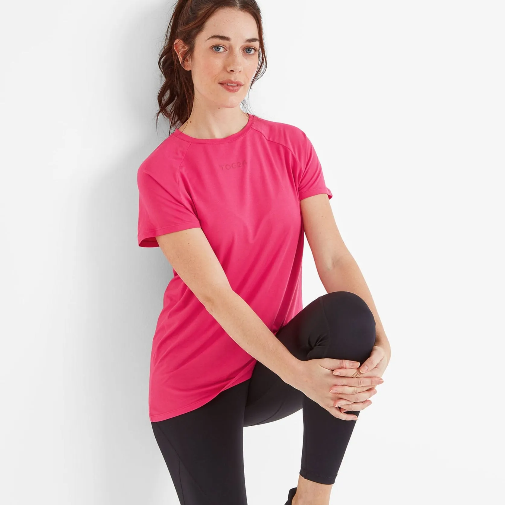 Bethan Womens Sports Top - Magenta Pink