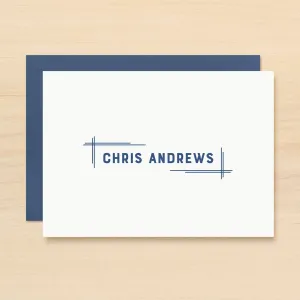 Blueprint Personalized Stationery