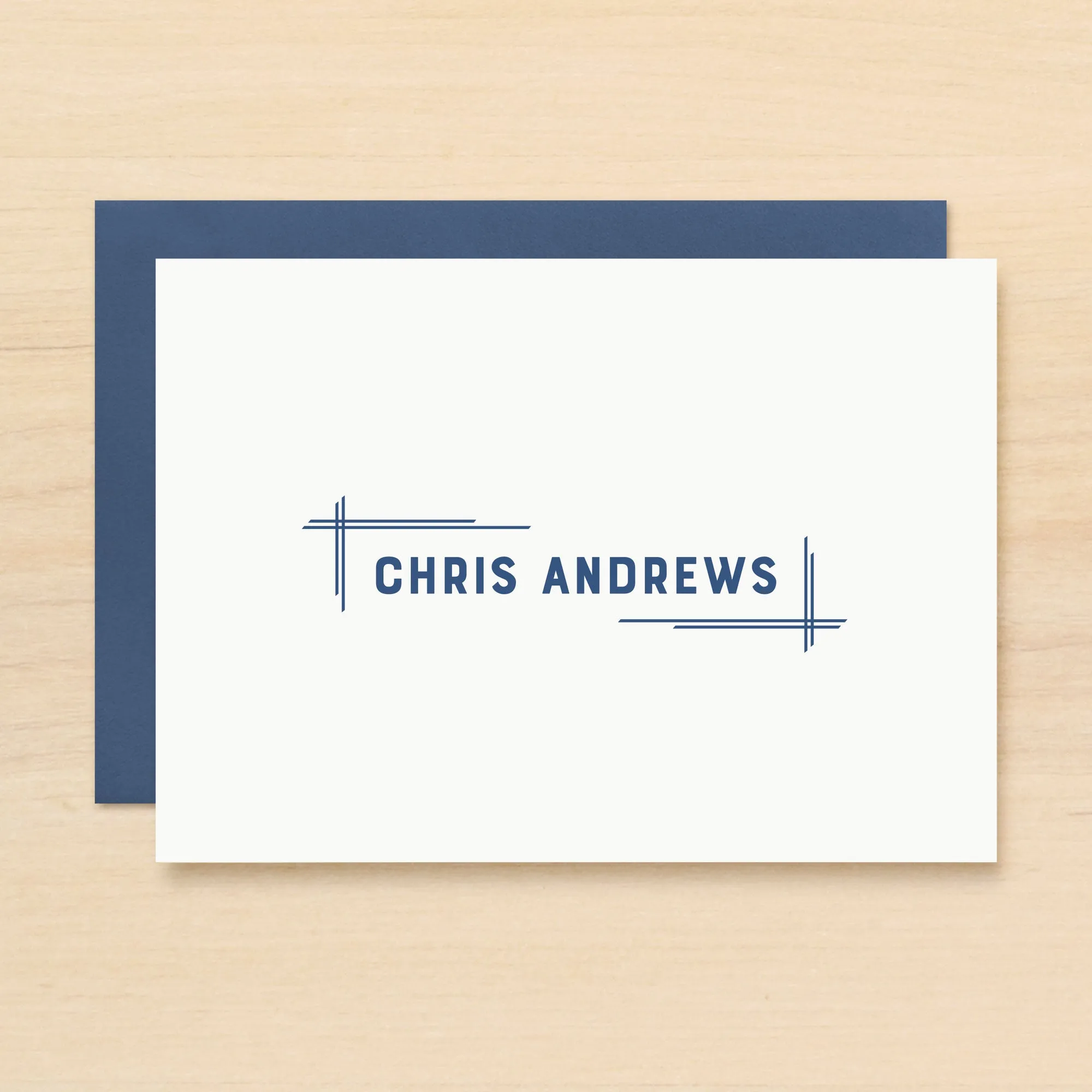 Blueprint Personalized Stationery