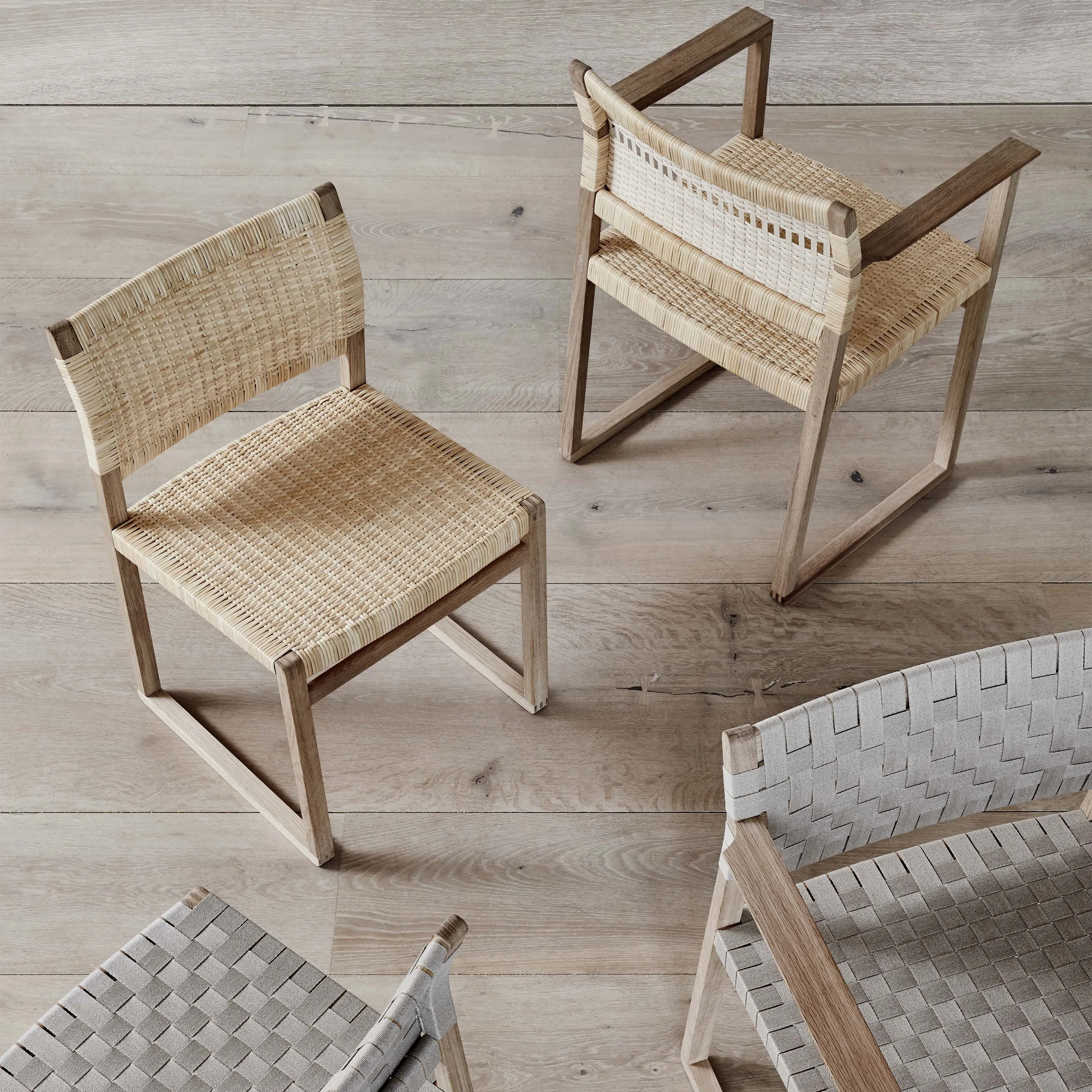 BM61 Wicker Chair