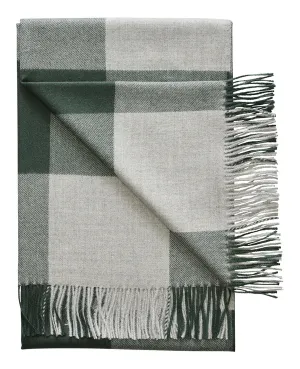 Buffalo Check Throw Hunter/Grey