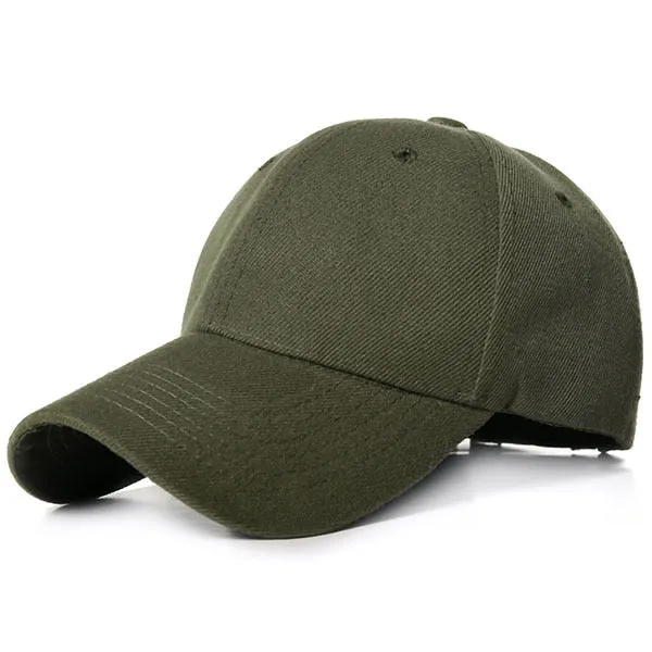 Classy Men Olive Green Basic Cap