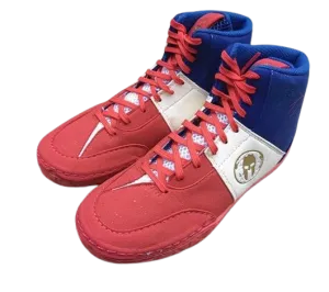 CLEARANCE SALES SPARTAN COMBAT DAKE WRESTLING SHOES BOOTS EUR 46-49.5 Red White Blue