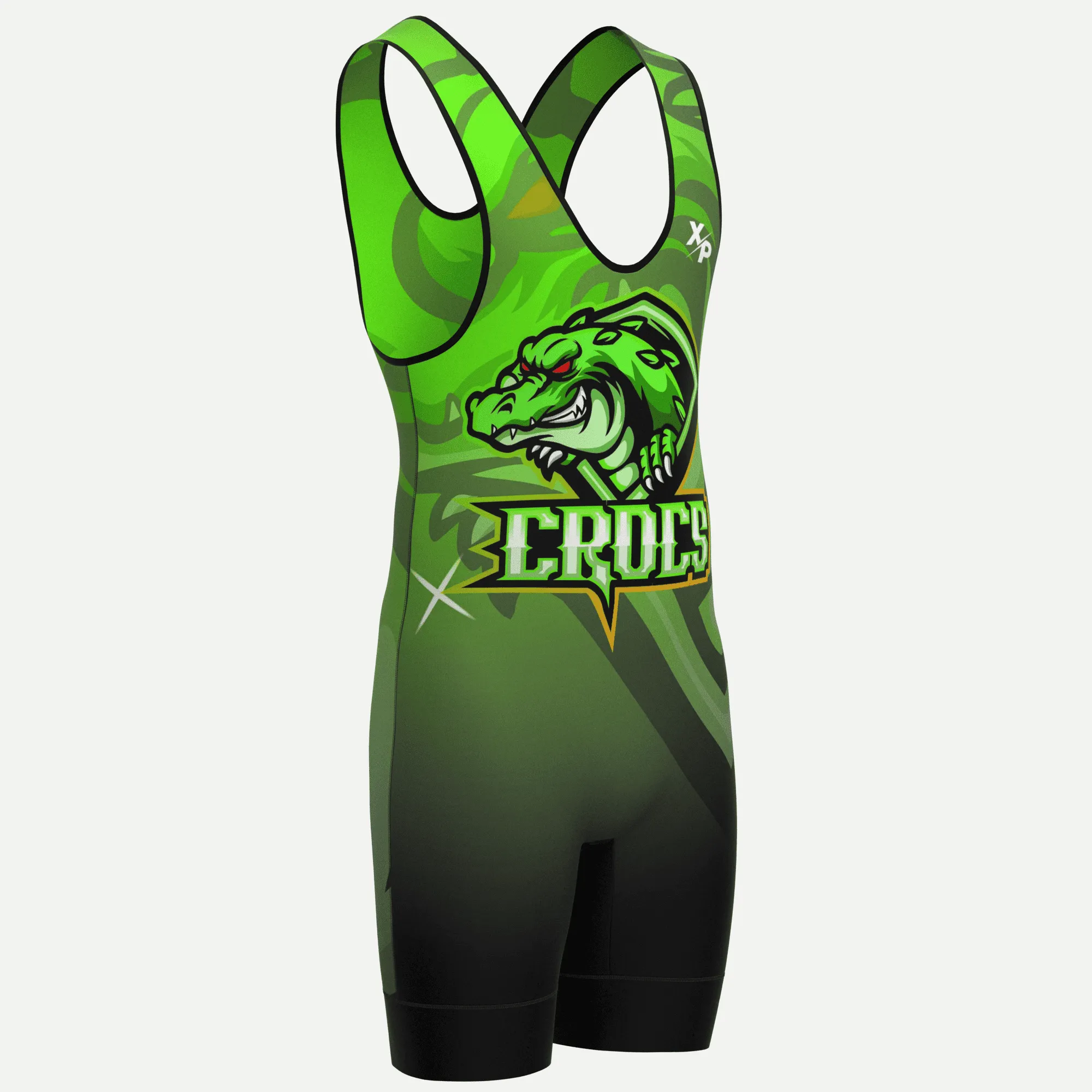 Crocs Fully Sublimated Wrestling Singlet