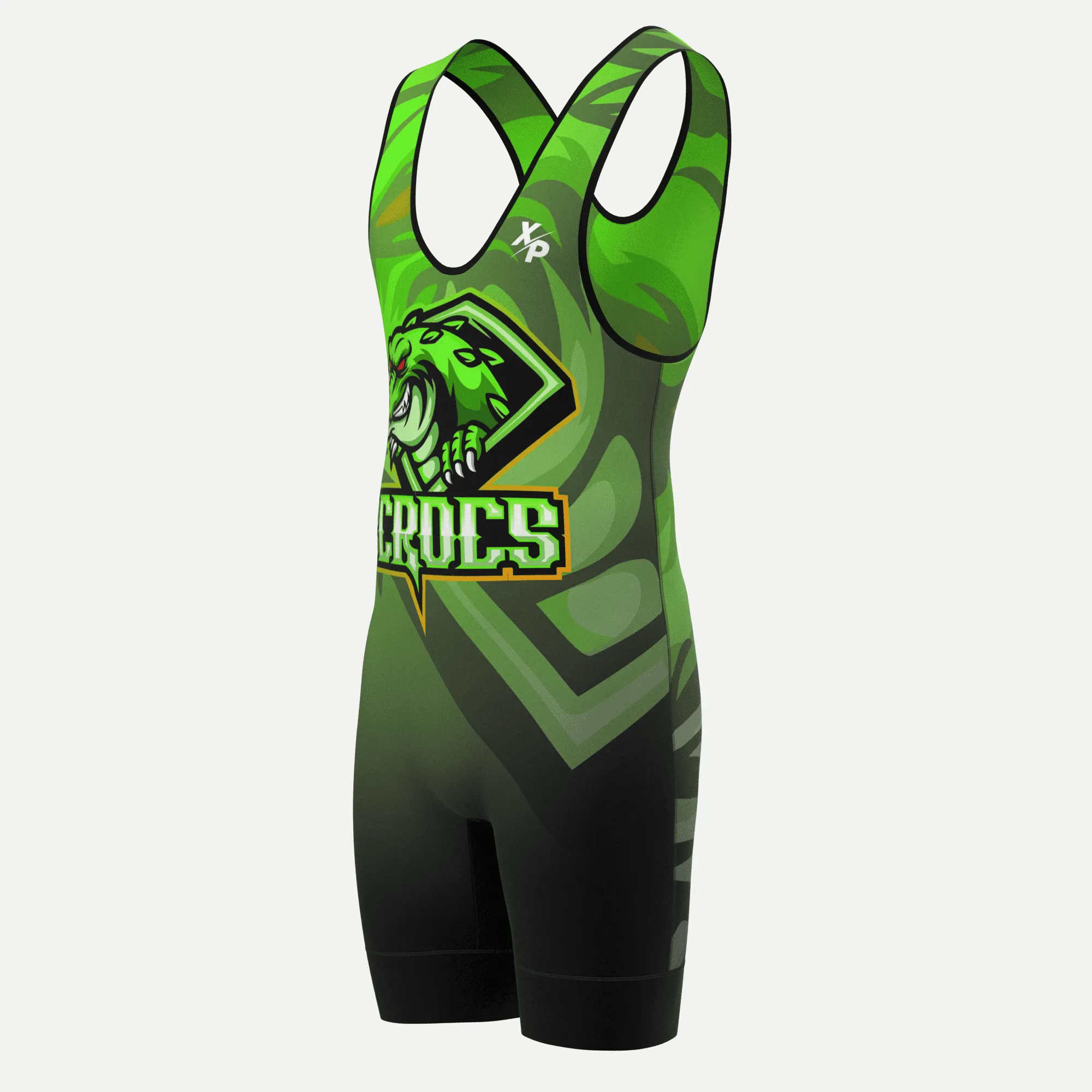 Crocs Fully Sublimated Wrestling Singlet