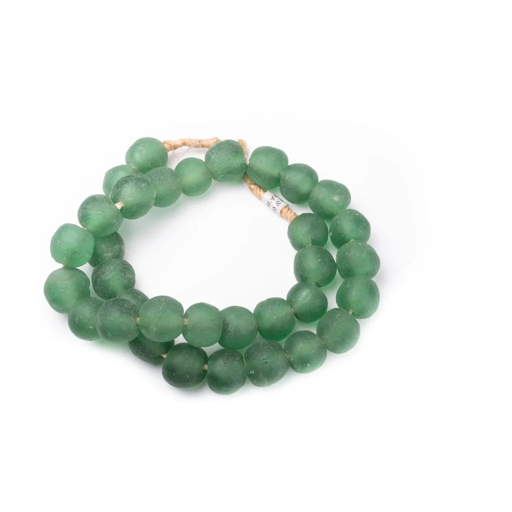 Emerald Glass Beads