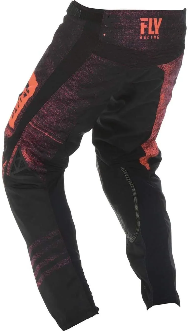 Fly Racing 2019 Kinetic Noiz Youth MX Pants - Red / Black