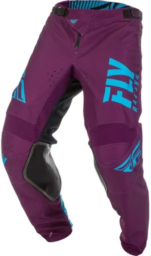 Fly Racing 2019 Kinetic Shield Youth MX Pants - Port / Light Blue