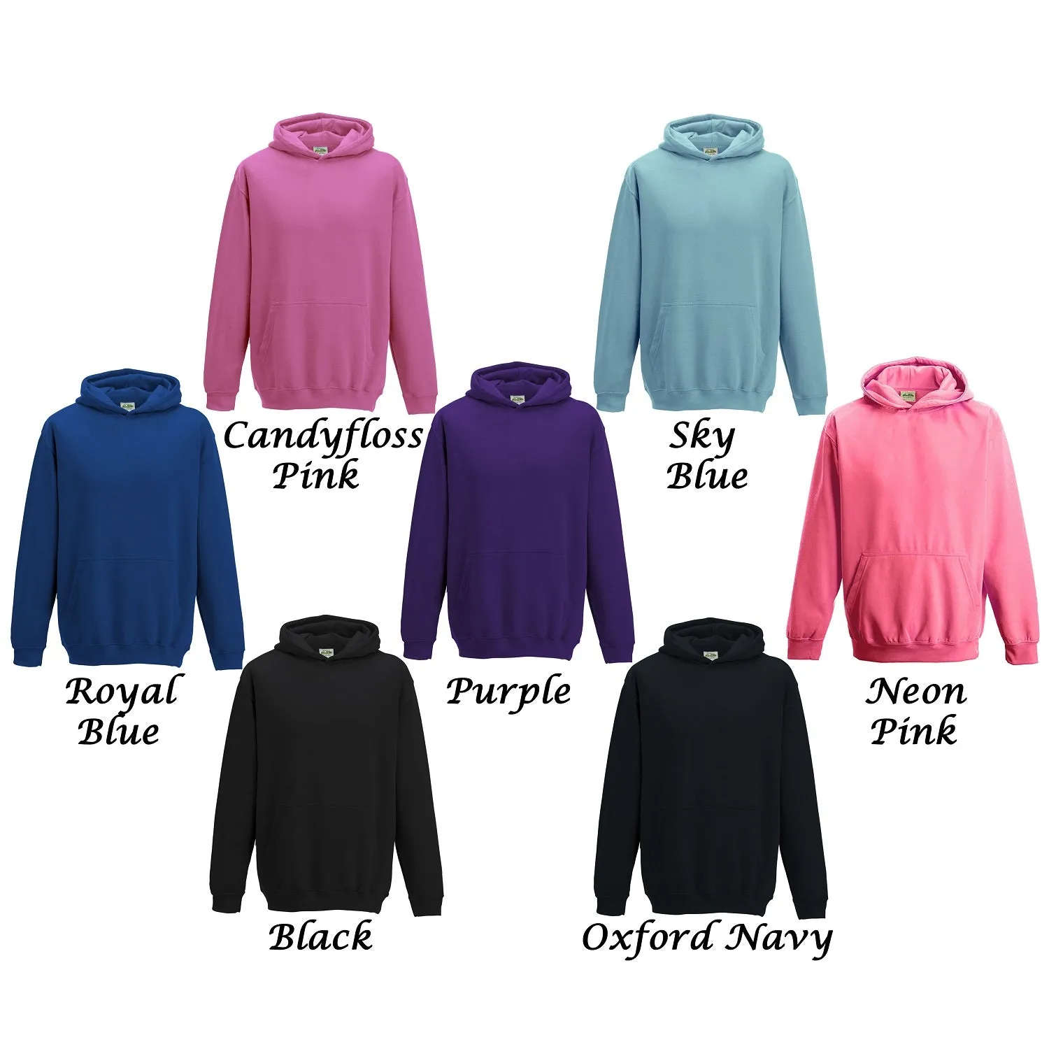 Girls' Dance Personalised Hoodie  (7 colours available)