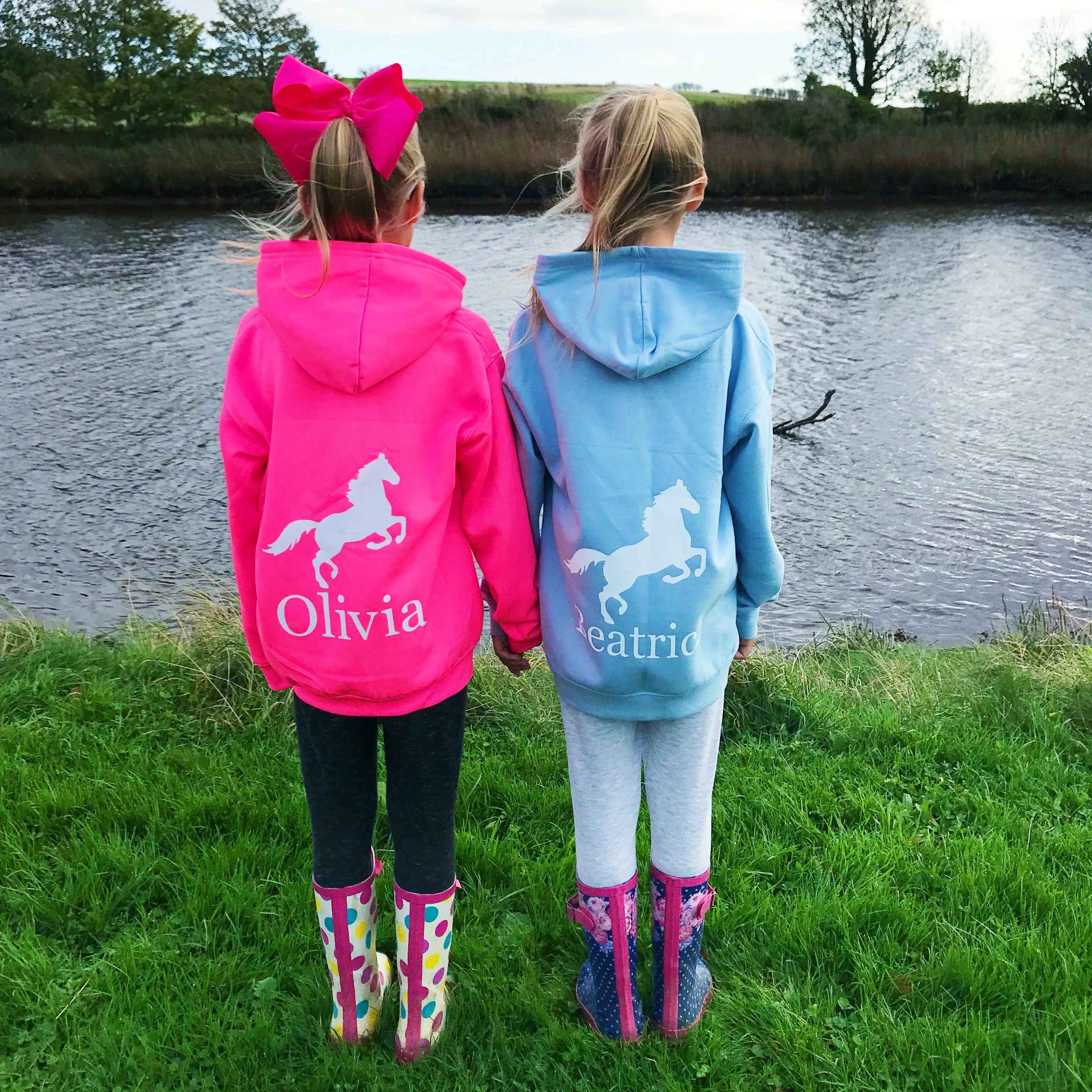 Girls' Dance Personalised Hoodie  (7 colours available)