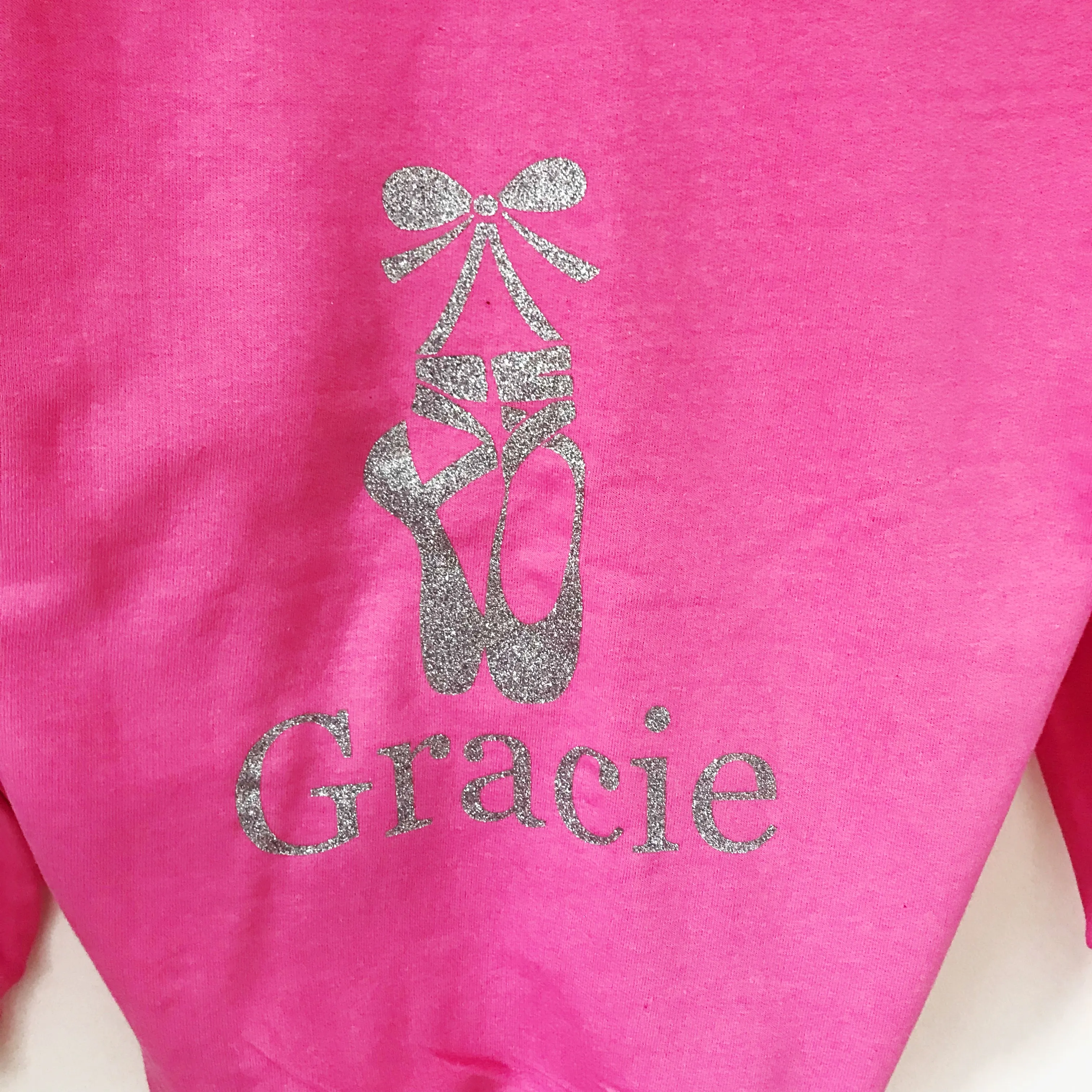 Girls' Dance Personalised Hoodie  (7 colours available)