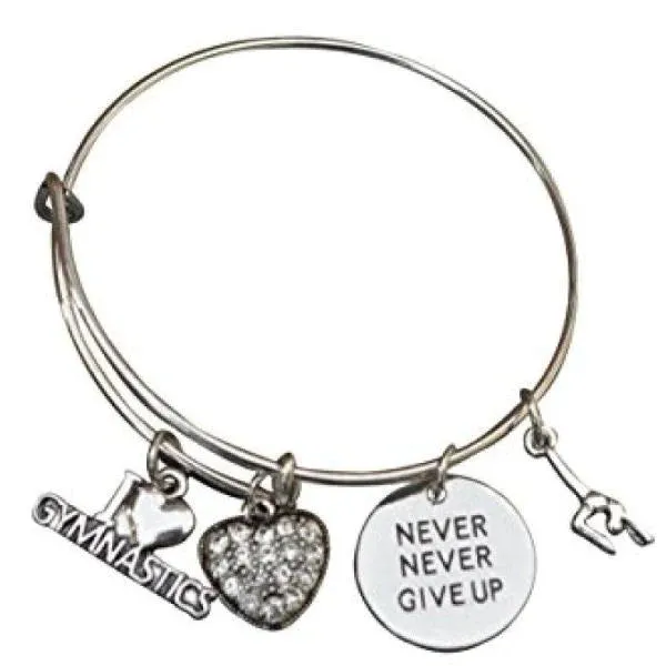 Gymnastics Bangle Bracelet - Live Your Dream