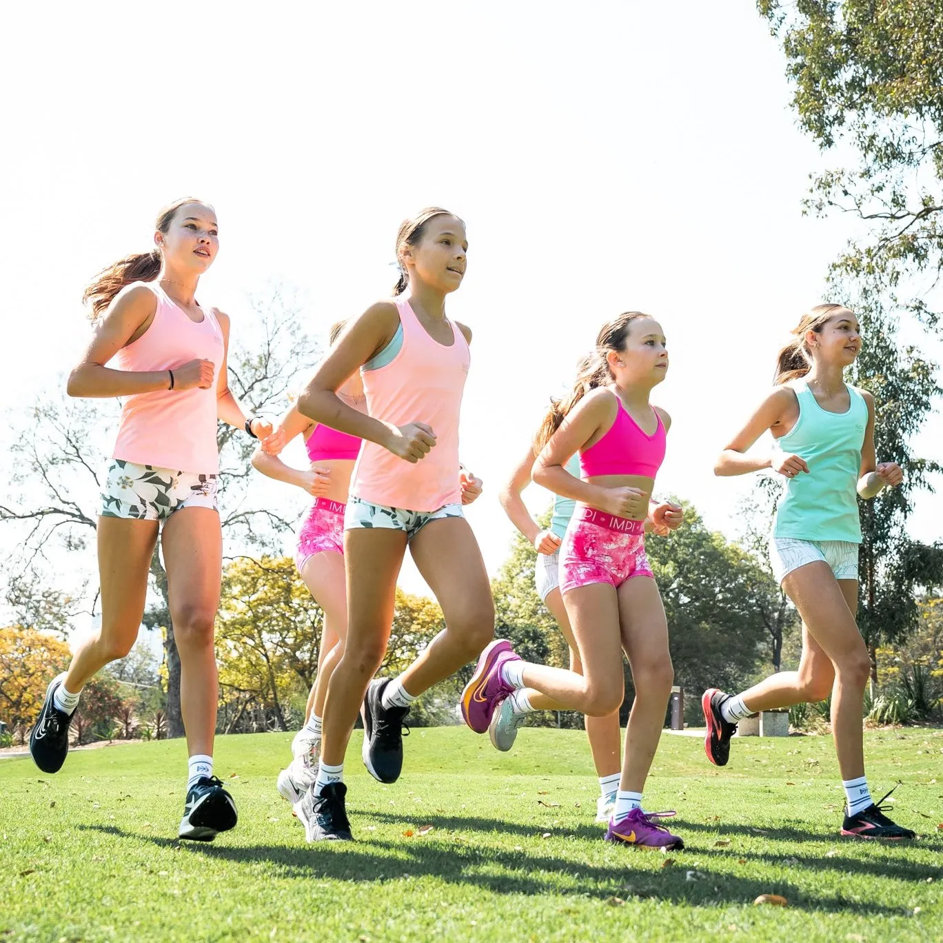 IMPI Fitted Running Singlet - Pink Sherbet