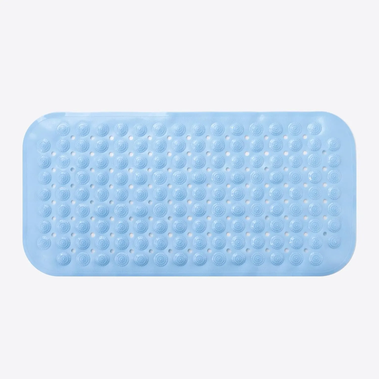 Kuber Industries Bath Mat | PVC Bathroom Mat | Shower Bath Mat | Floor Tub Mat | Bathroom Mud Mat | Anti-Skid Shower Bathroom Mat | M-YSD-35A | Sky Blue