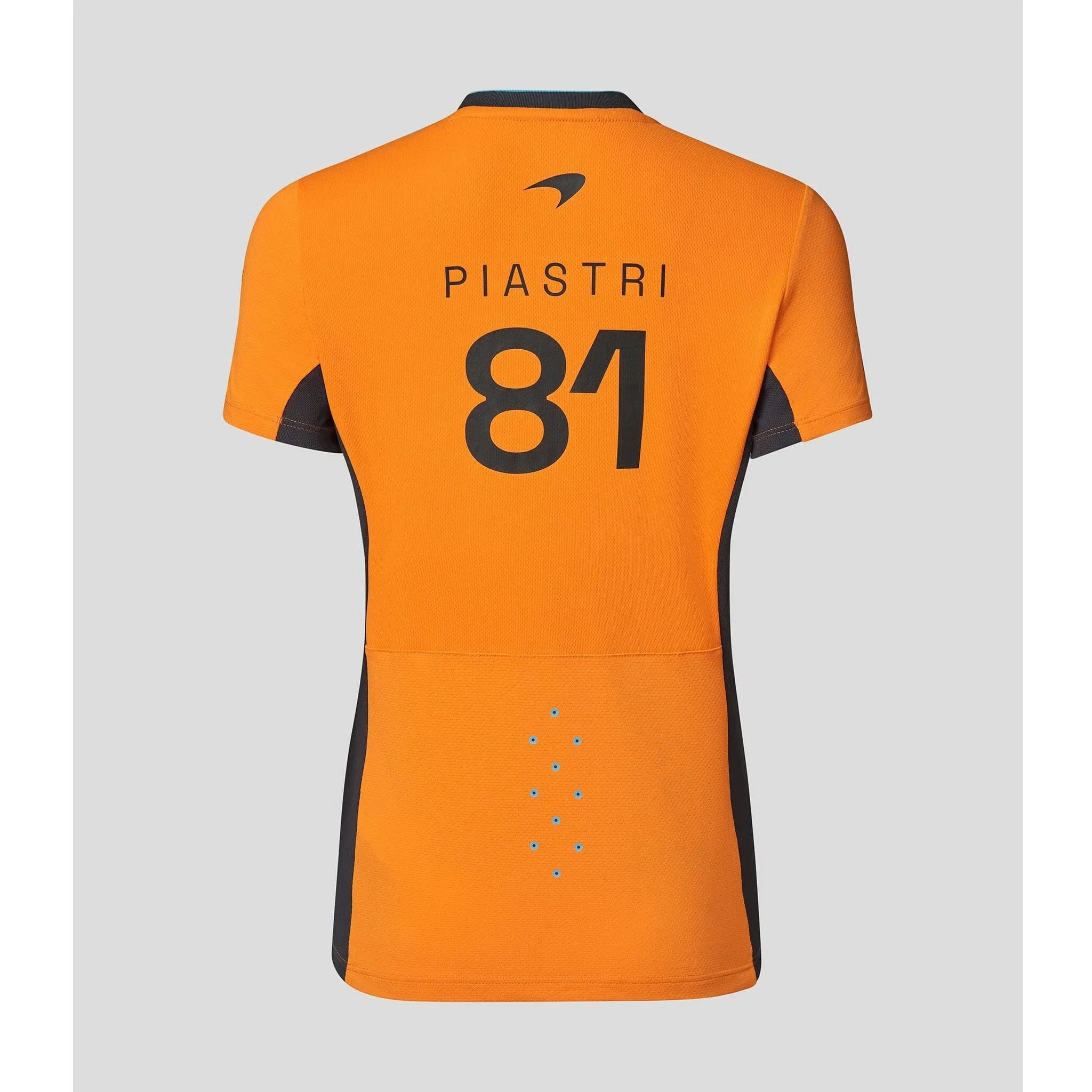 McLaren F1 Women's 2023 Oscar Piastri Team Drivers T-Shirt- Papaya/Phantom