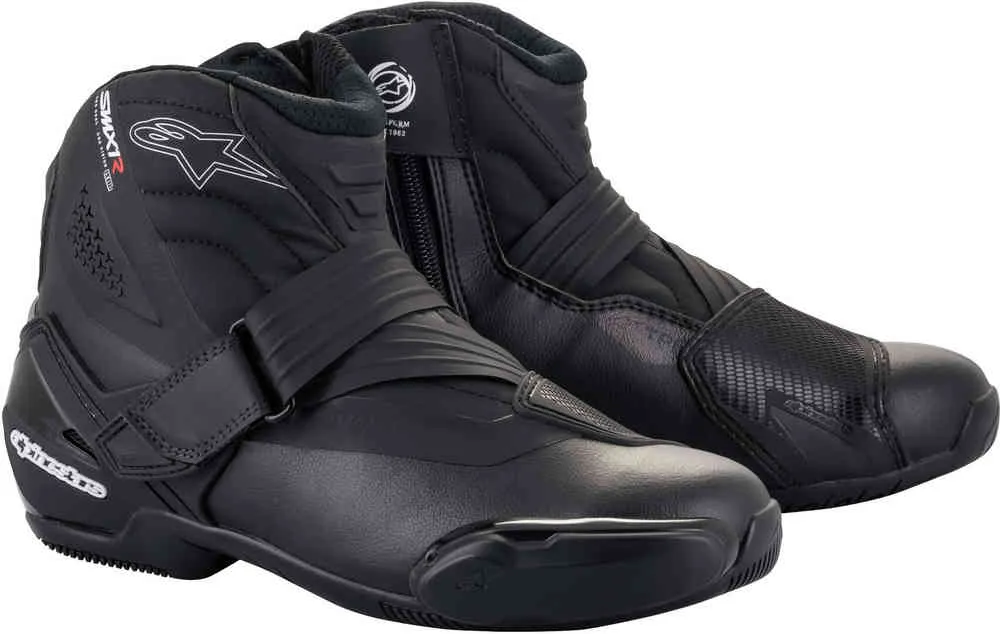 Motorcycle shoes SM-1 R V2 Alpinestars, black