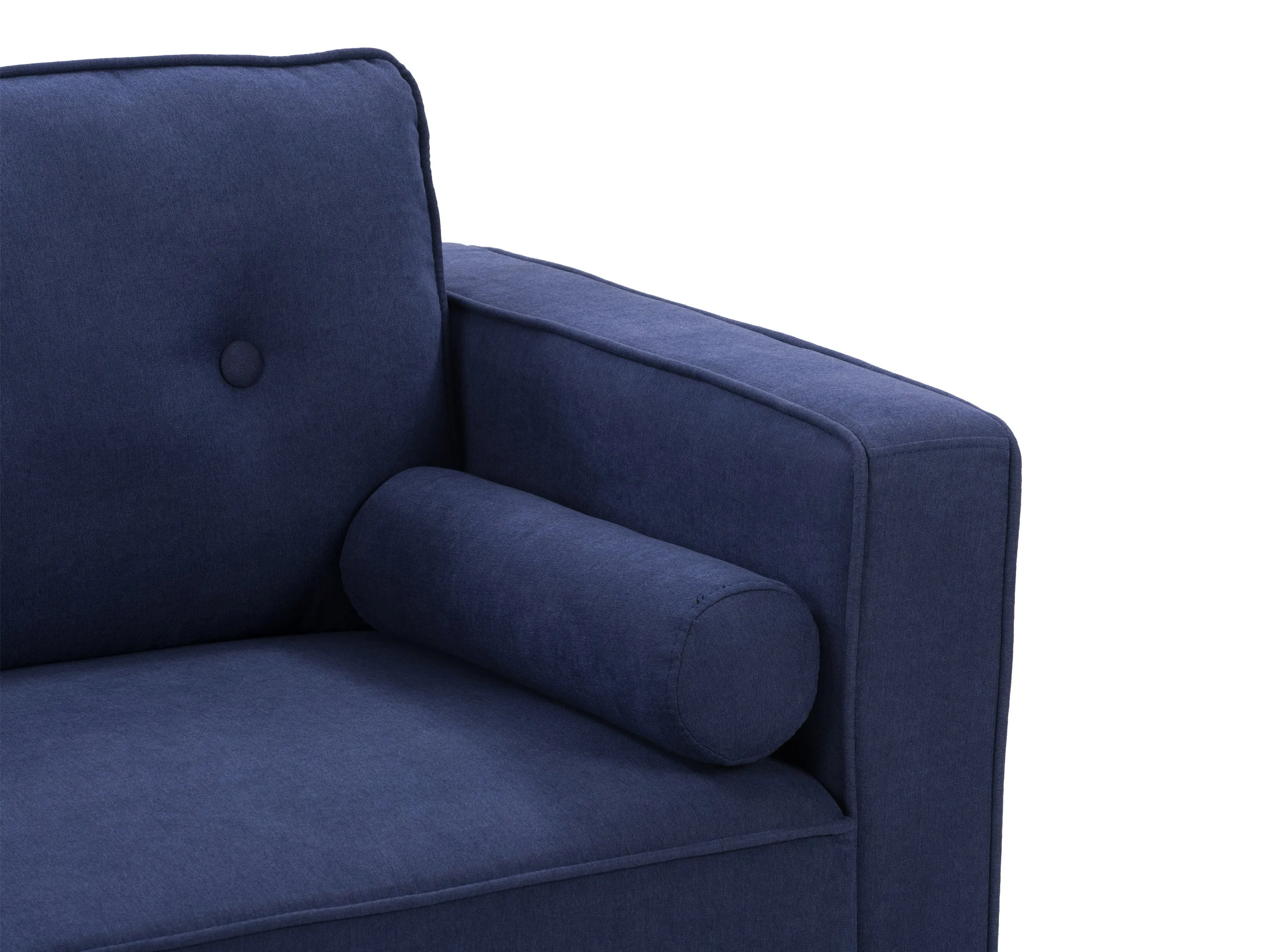 Navy Blue 3 Seater Sofa