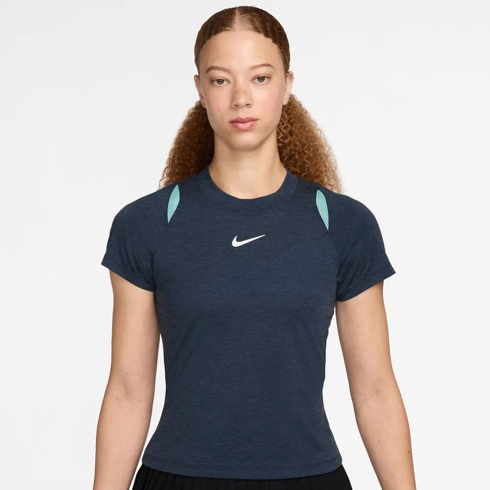 Nike Women's Advantage Short Sleeve - Armory Navy