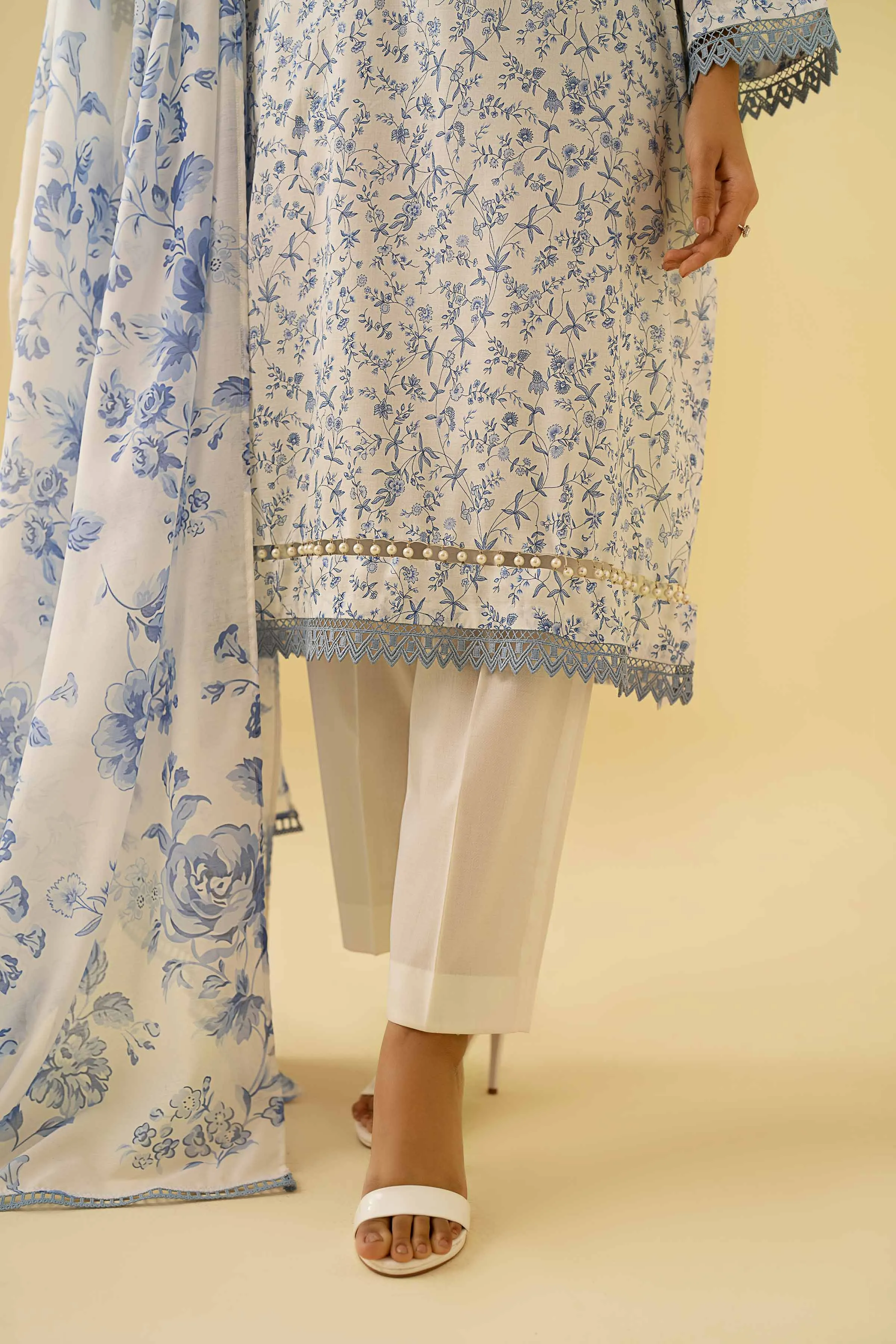 Nishat Linen Spring/Summer Lawn – 2 Piece - Printed Suit - 42401583