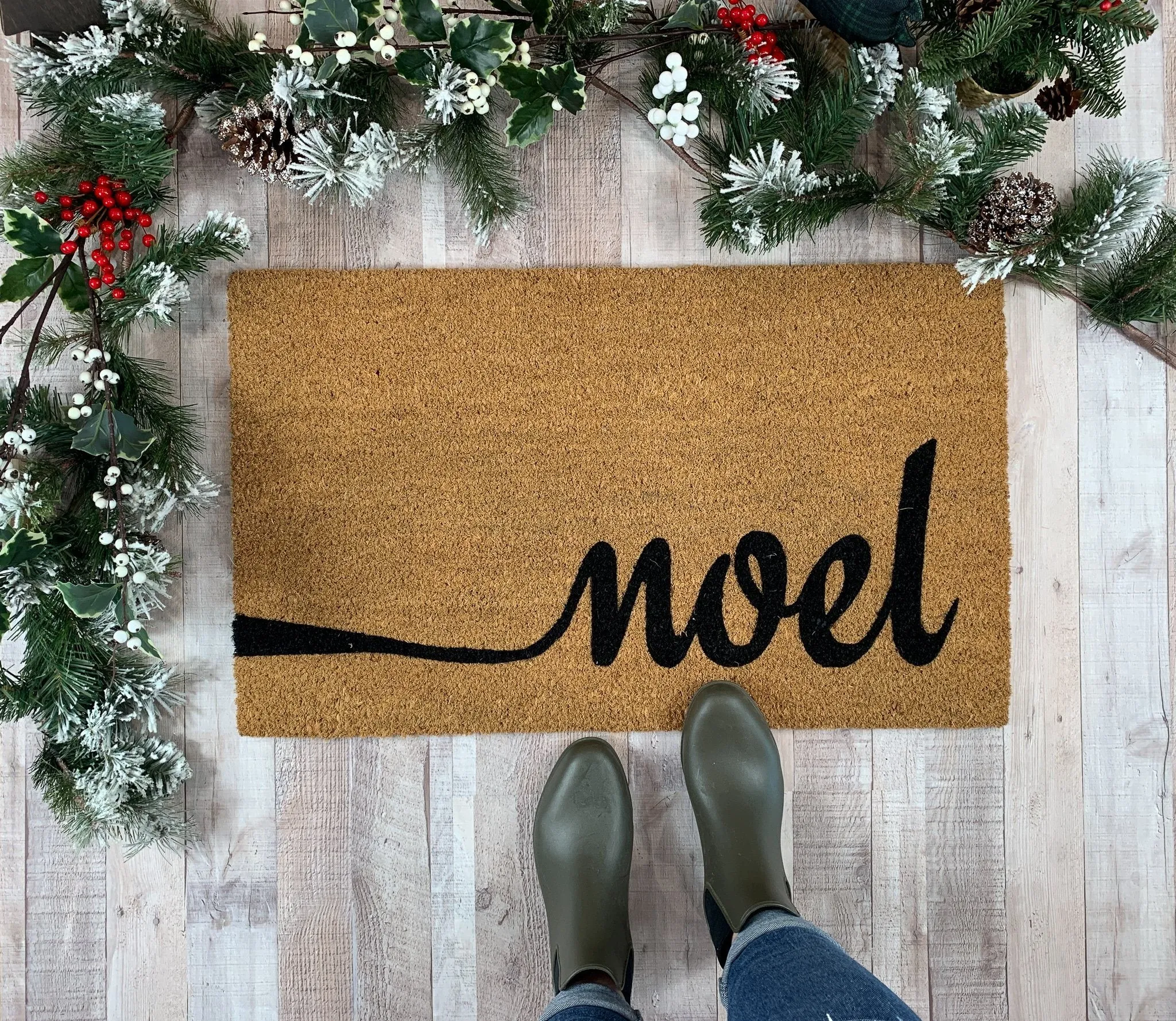 Noel Holiday Doormat