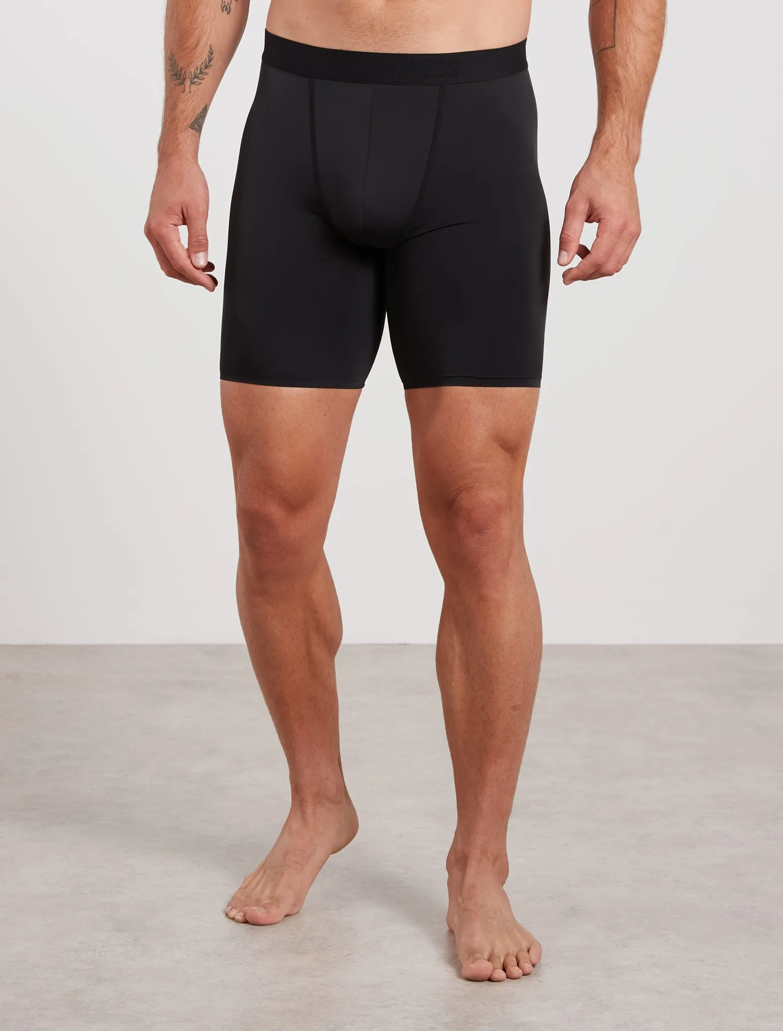 Performance Boxers - Black (Long Length)