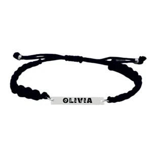 Personalized Engraved Gymnastics Bar Rope Bracelet