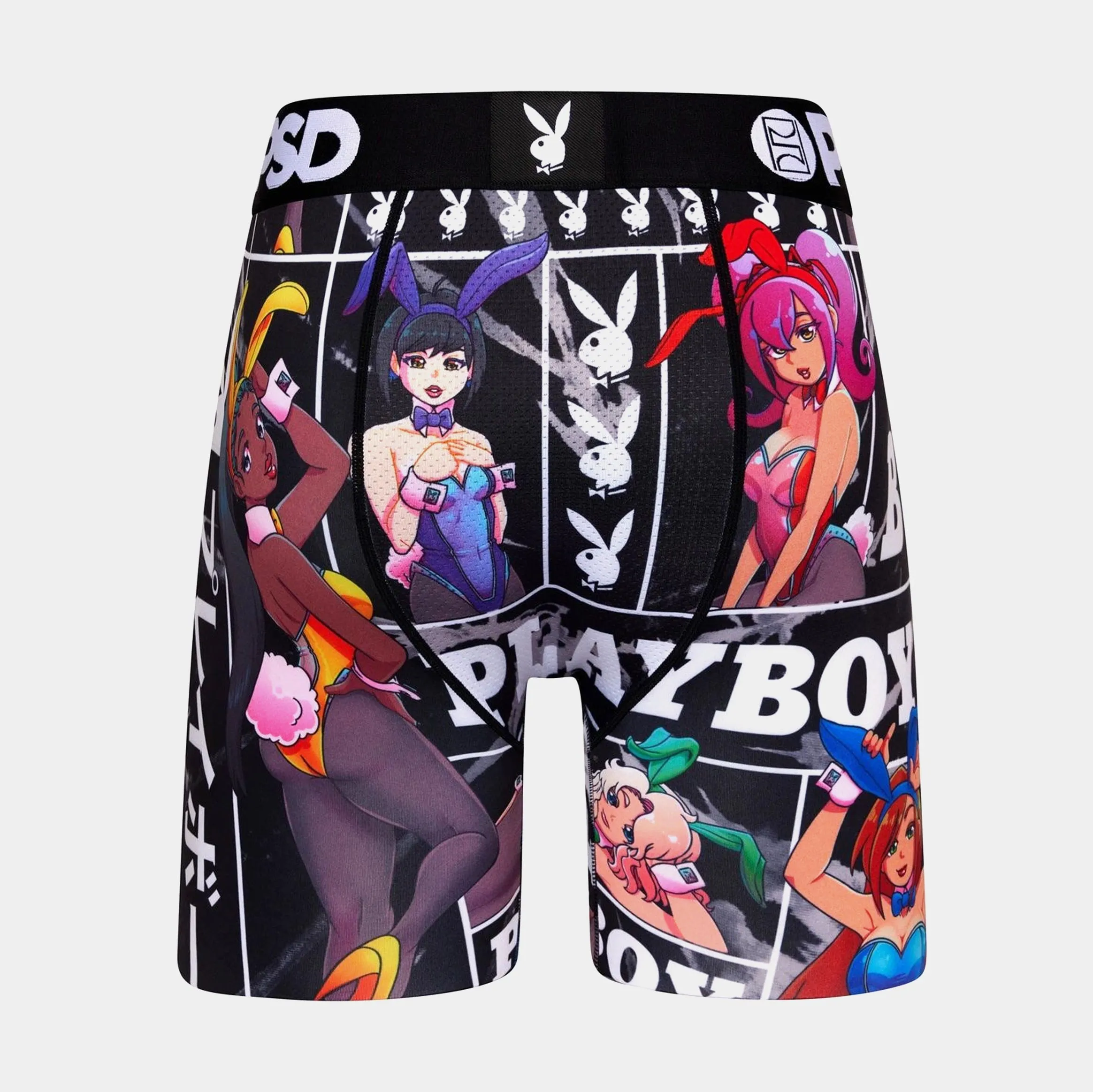 Playboy Cyber Play Mens Boxers (Black/Multi) Free Shipping