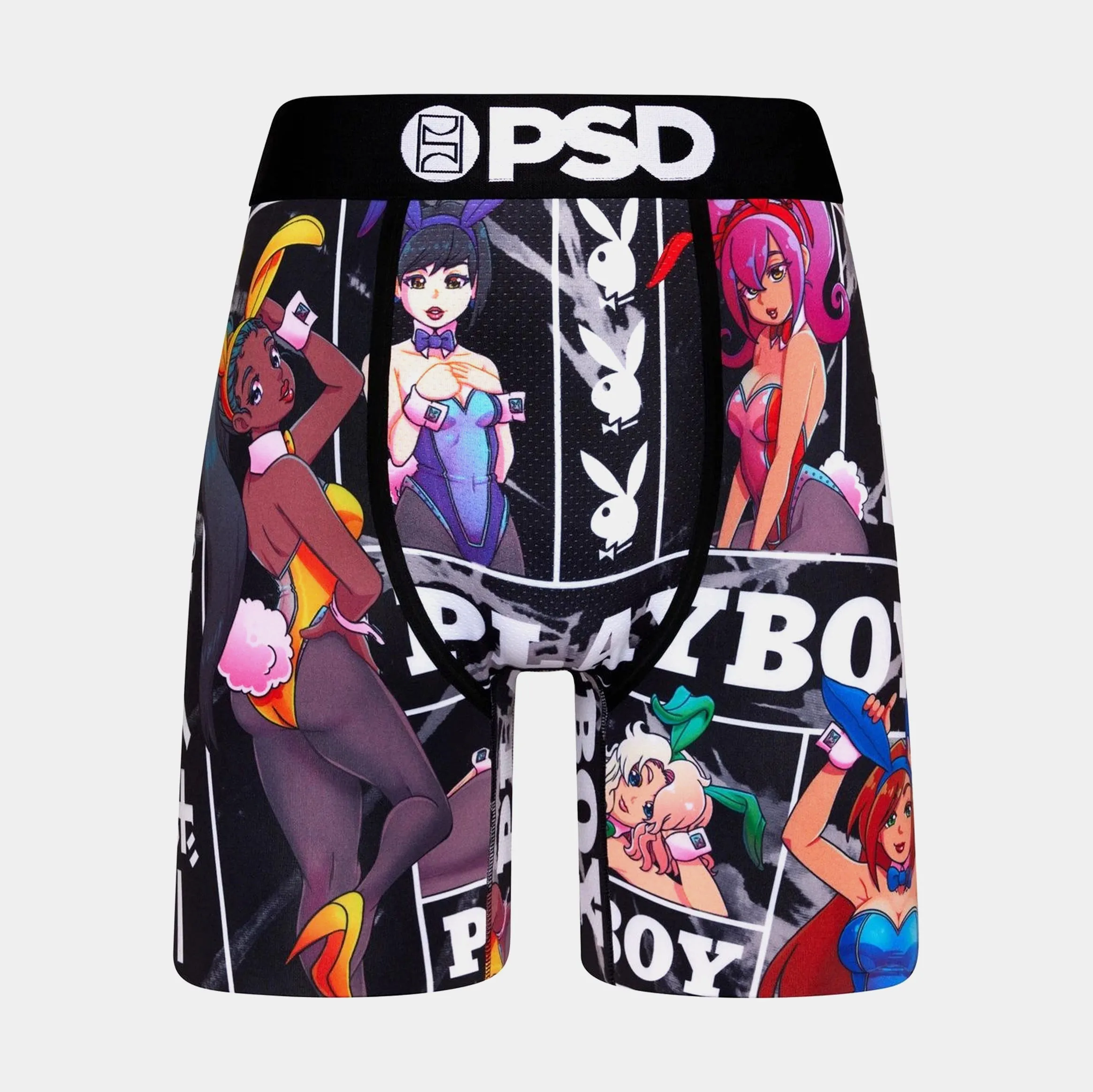 Playboy Cyber Play Mens Boxers (Black/Multi) Free Shipping