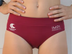 QLD Athletics - Ladies  Maroon Racing Brief