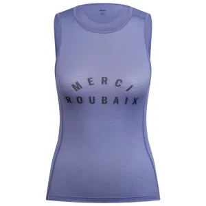 RAPHA Women Mesh Base Layer Sleeveless - Grey Blue