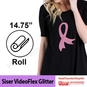 Siser VideoFlex Glitter 14.75" Roll (Clearance) -50% Off-