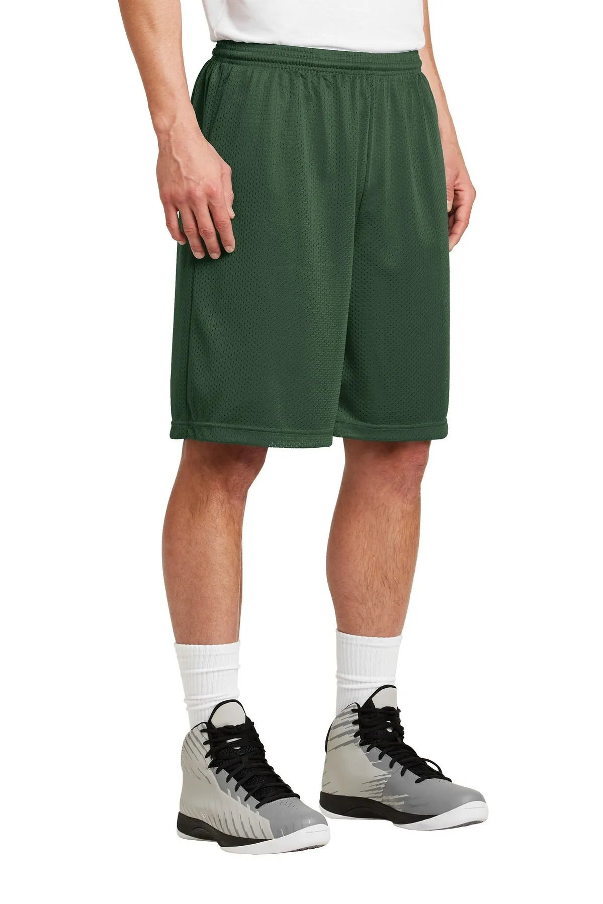 Sport-Tek Long PosiCharge Classic Mesh Short. ST515