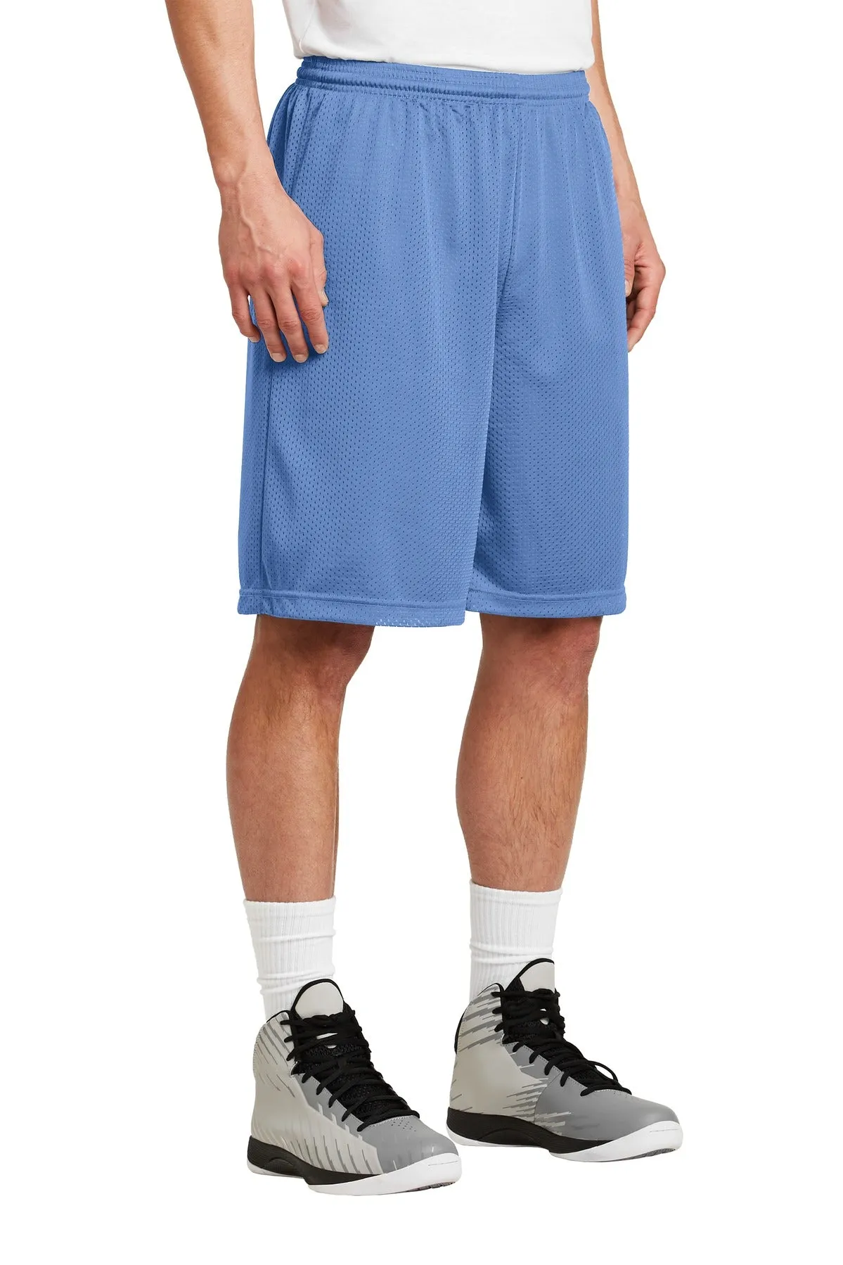 Sport-Tek Long PosiCharge Classic Mesh Short. ST515