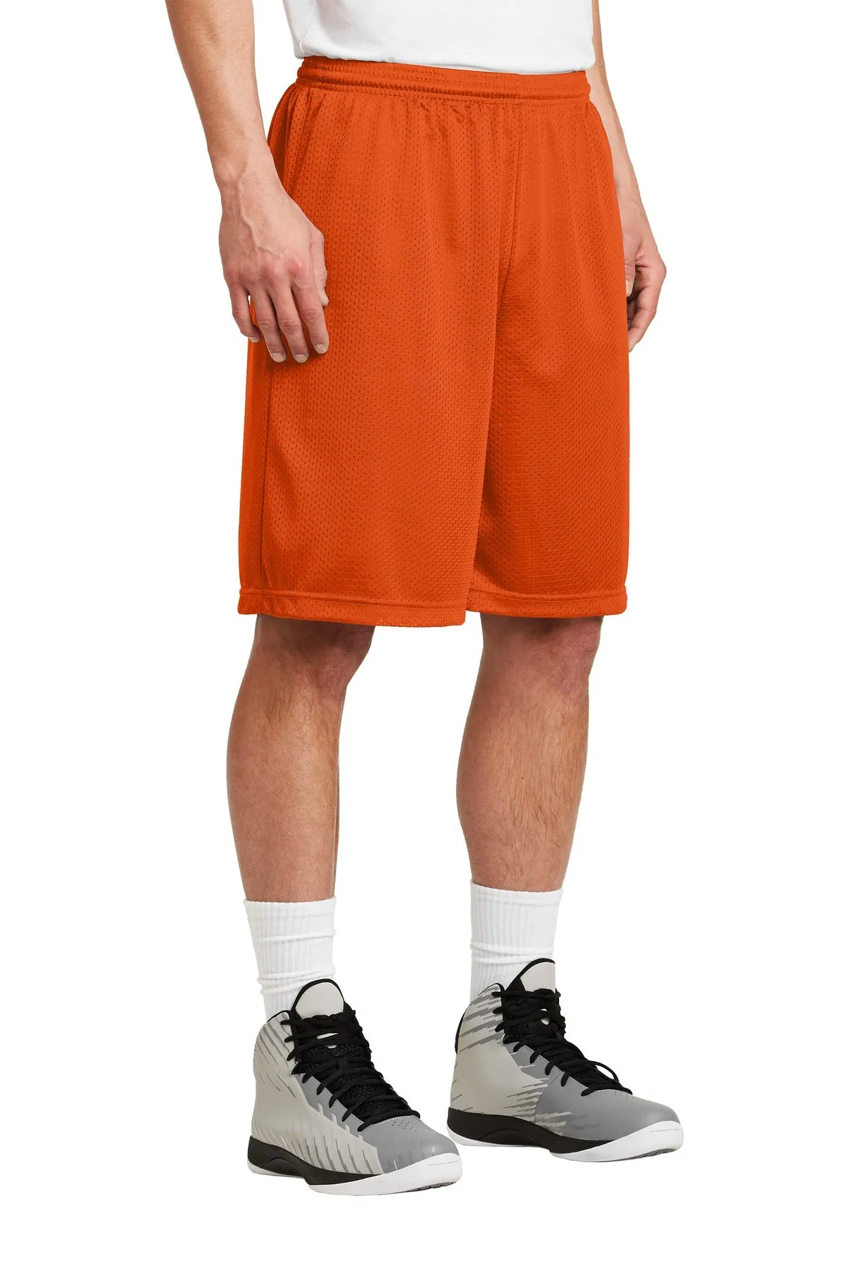 Sport-Tek Long PosiCharge Classic Mesh Short. ST515