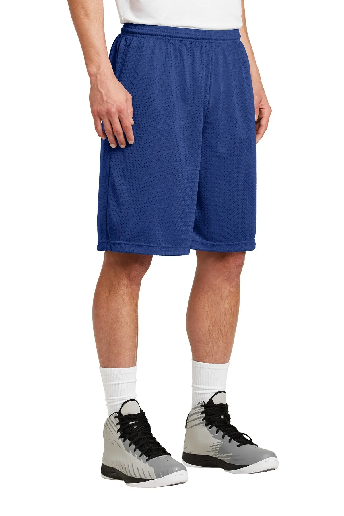 Sport-Tek Long PosiCharge Classic Mesh Short. ST515