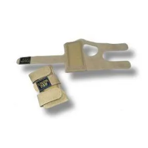 Tiger Paws Beige Suede Gymnastics Wrist Support