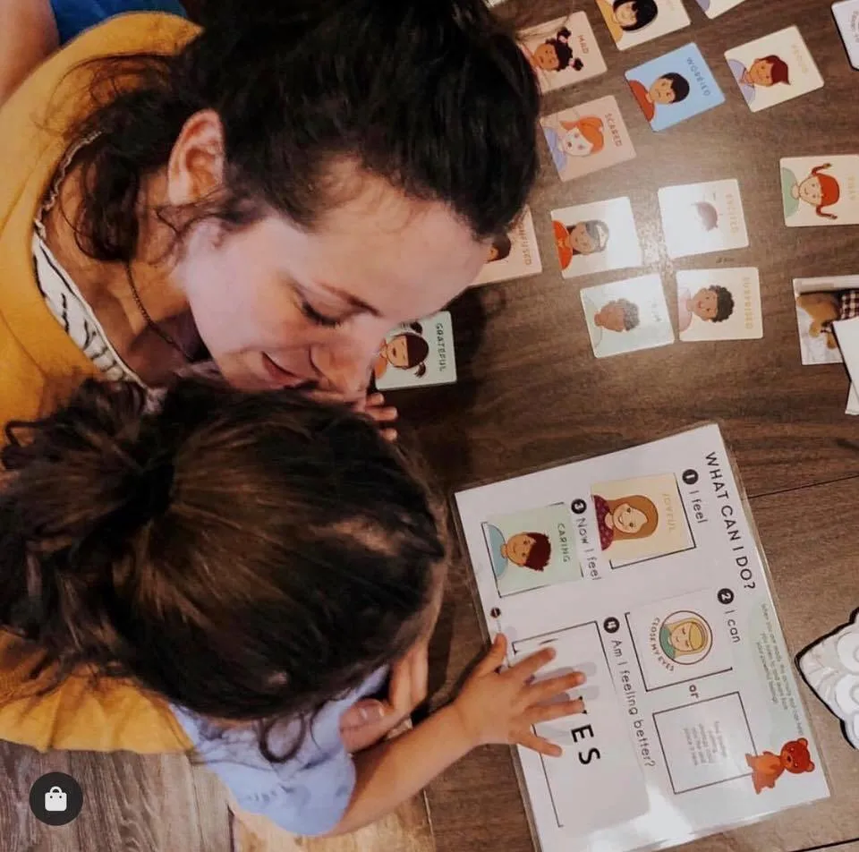 Time-In Activity Mat & Card Set by Generation Mindful