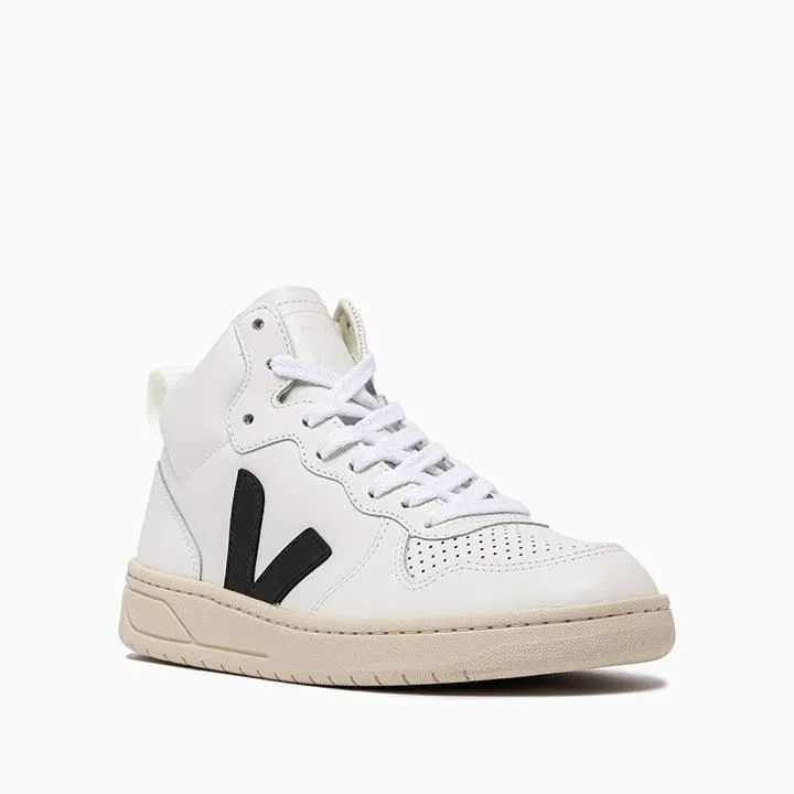 VEJA V-15 LEATHER SNEAKERS