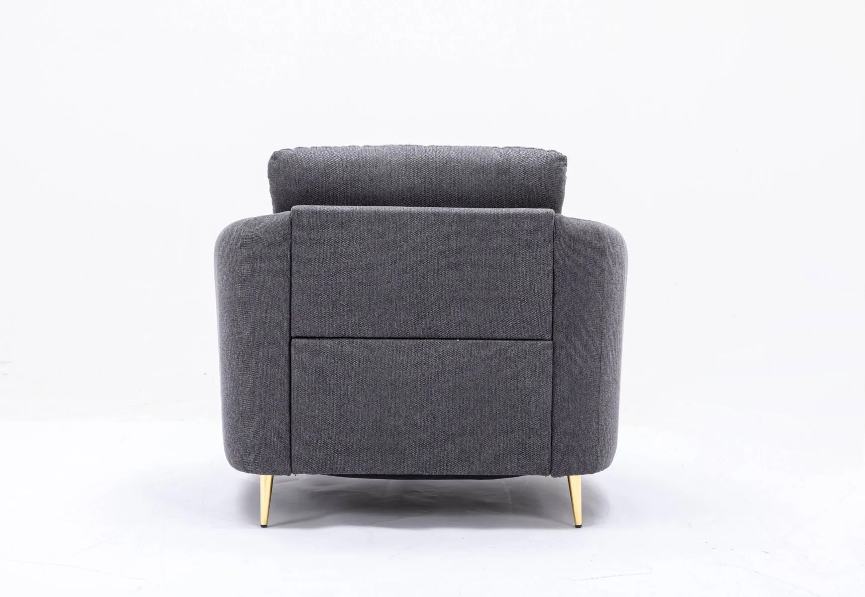 Yuina - Linen Chair - Gray